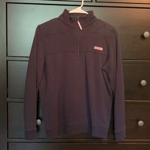 NWOT Vineyard Vines Shep Shirt Quarter Zip